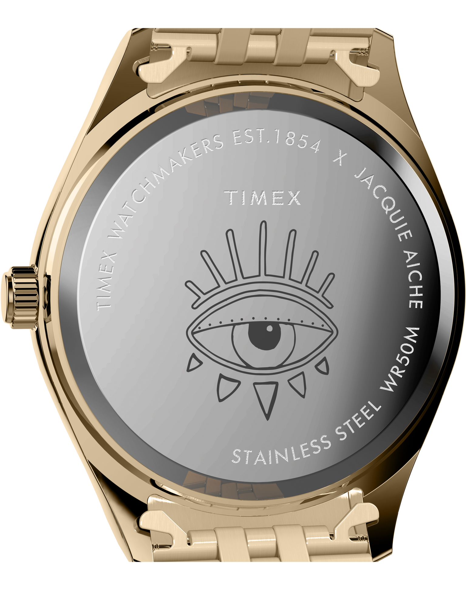 Timex x Jacquie Aiche Allure 36mm Stainless Steel Bracelet Watch