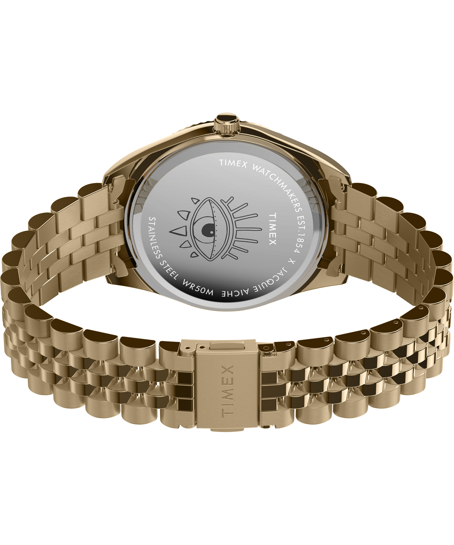 Timex x Jacquie Aiche Allure 36mm Stainless Steel Bracelet Watch