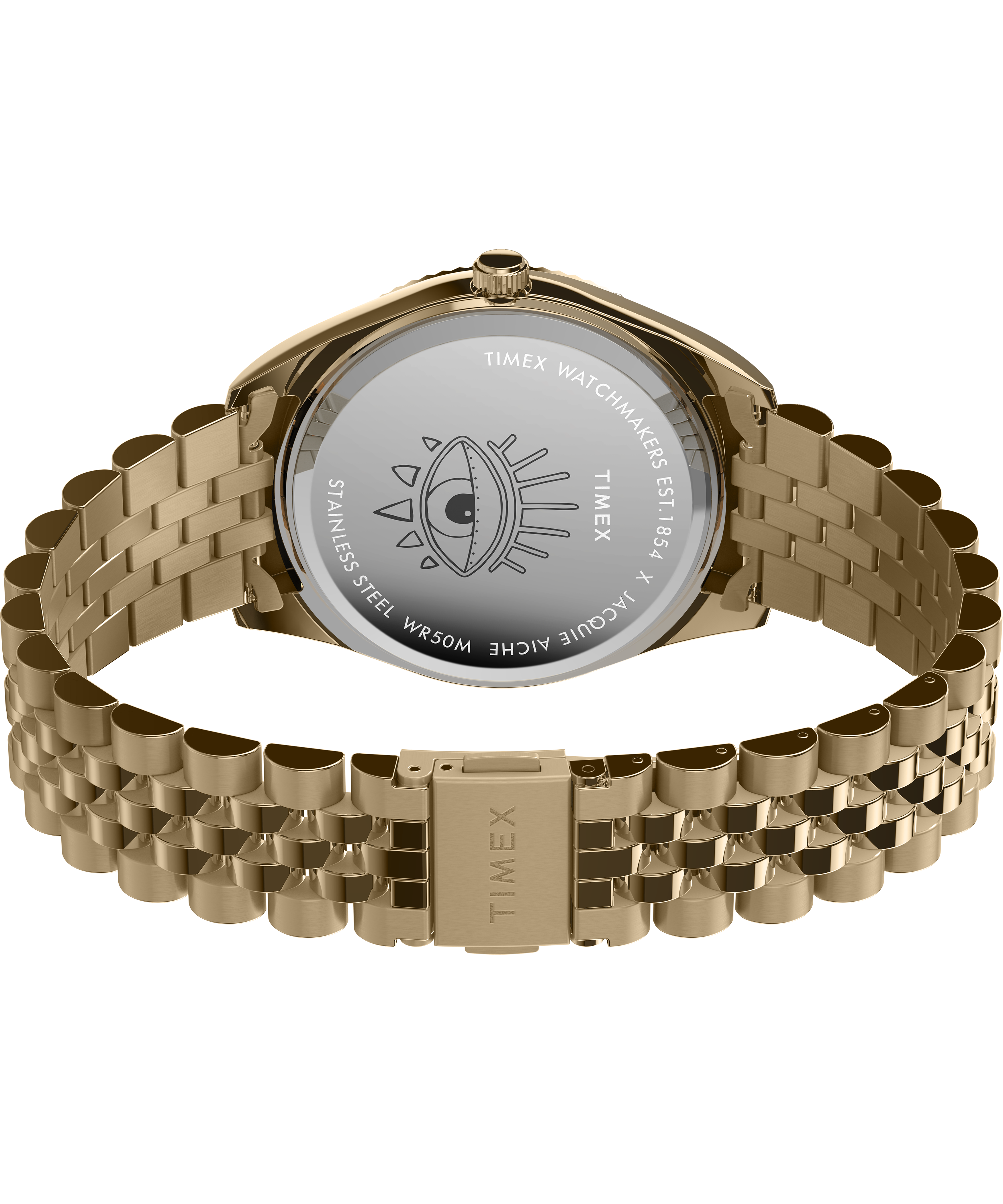 Timex x Jacquie Aiche Allure 36mm Stainless Steel Bracelet Watch