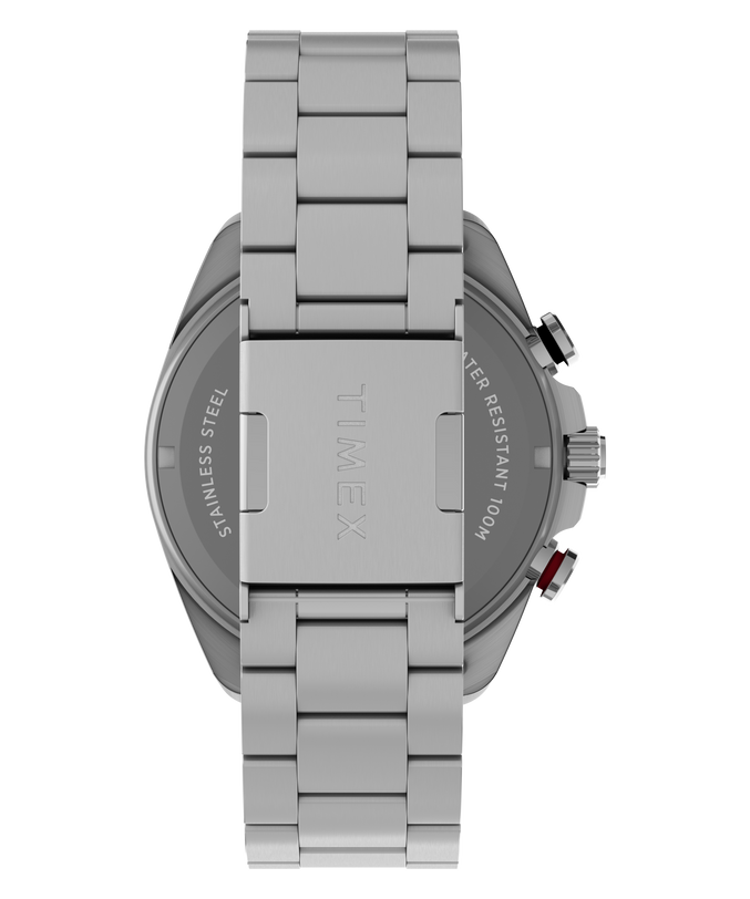 Expedition® Tide Compass IQ 43mm Stainless Steel Bracelet Watch