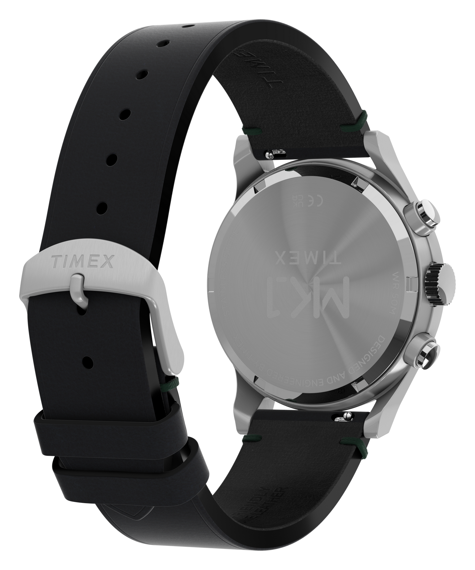 MK1® Chronograph 40mm Leather Strap Watch