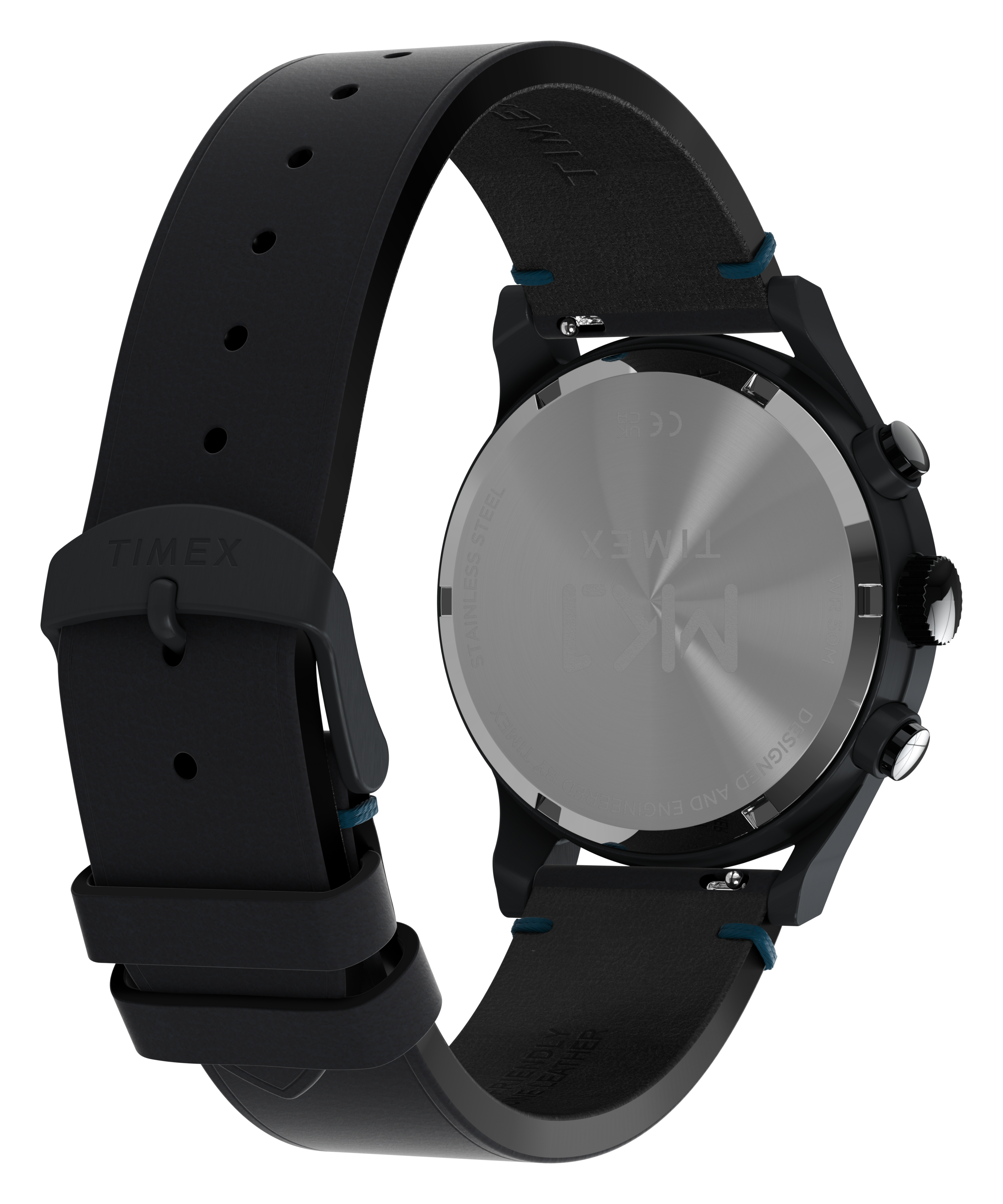 MK1® Chronograph 40mm Leather Strap Watch