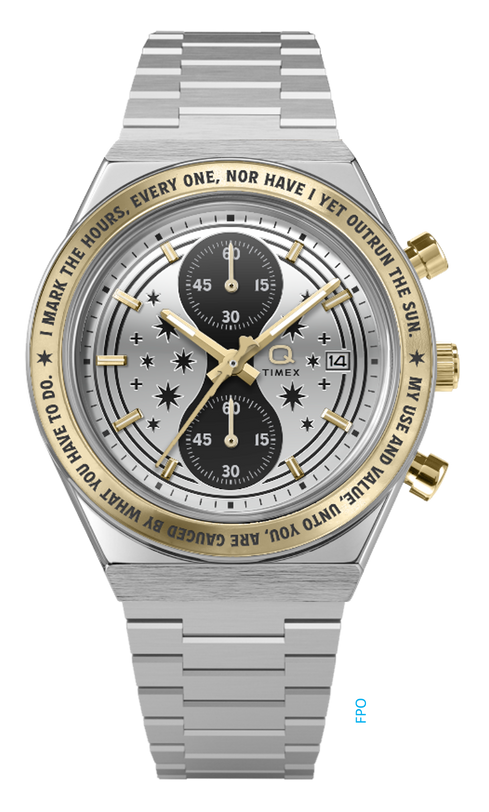 Harry Potter x Q Timex Time Turner Chronograph 40mm Stainless Steel Bracelet Watch