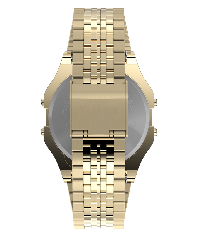Peanuts® x Timex T80 Snoopy Ski 34.5mm Stainless Steel Bracelet Watch
