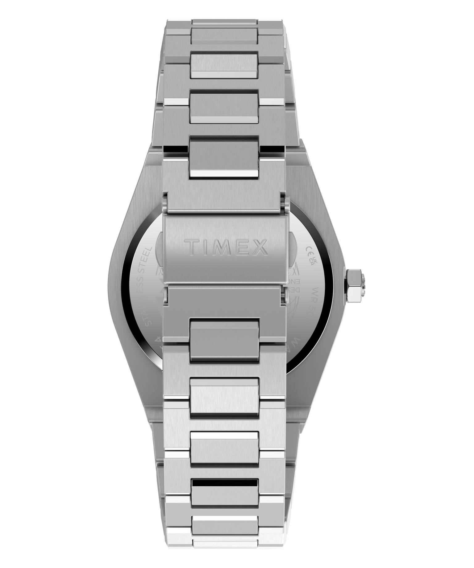 Q Timex Marbella 40.5mm Stainless Steel Bracelet Watch