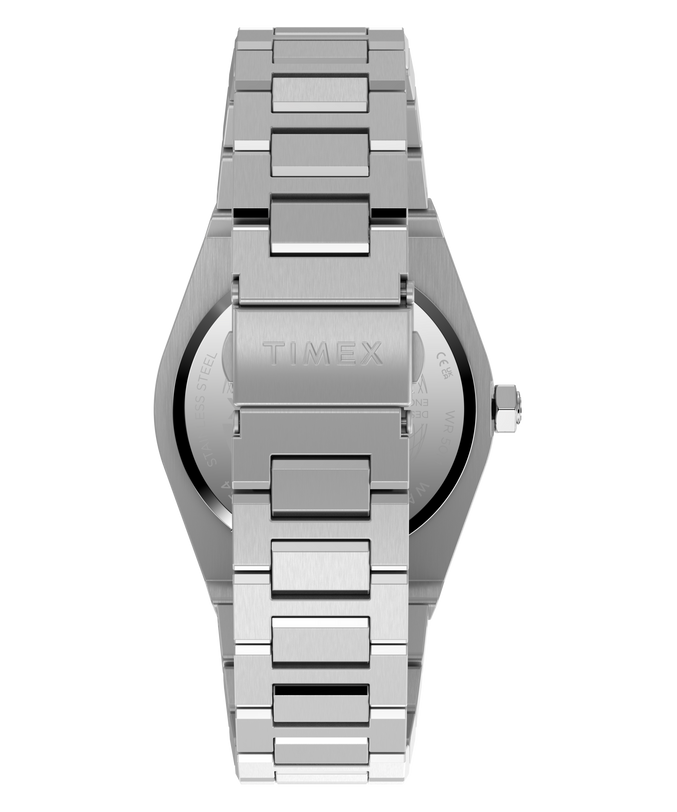 Q Timex Marbella 40.5mm Stainless Steel Bracelet Watch