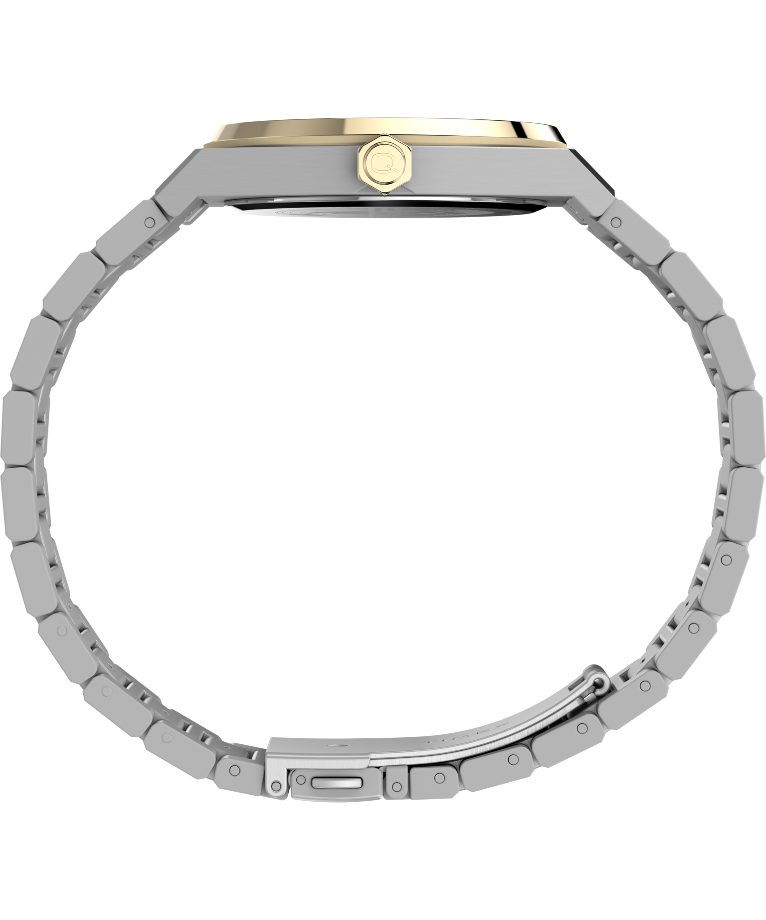 Q Timex Marbella 40.5mm Stainless Steel Bracelet Watch