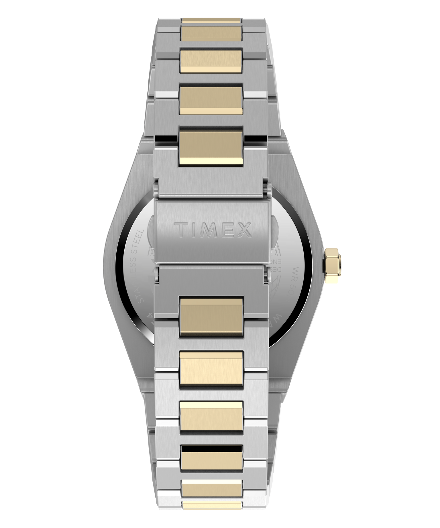 Q Timex Marbella 40.5mm Stainless Steel Bracelet Watch