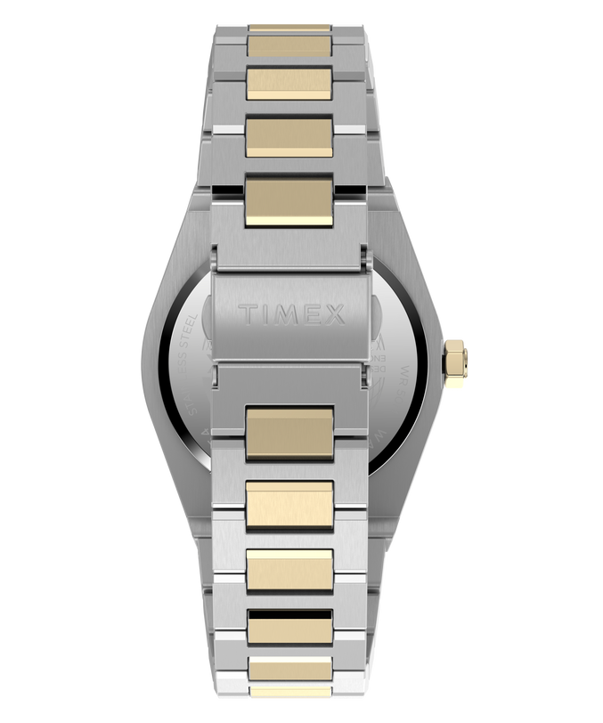 Q Timex Marbella 40.5mm Stainless Steel Bracelet Watch