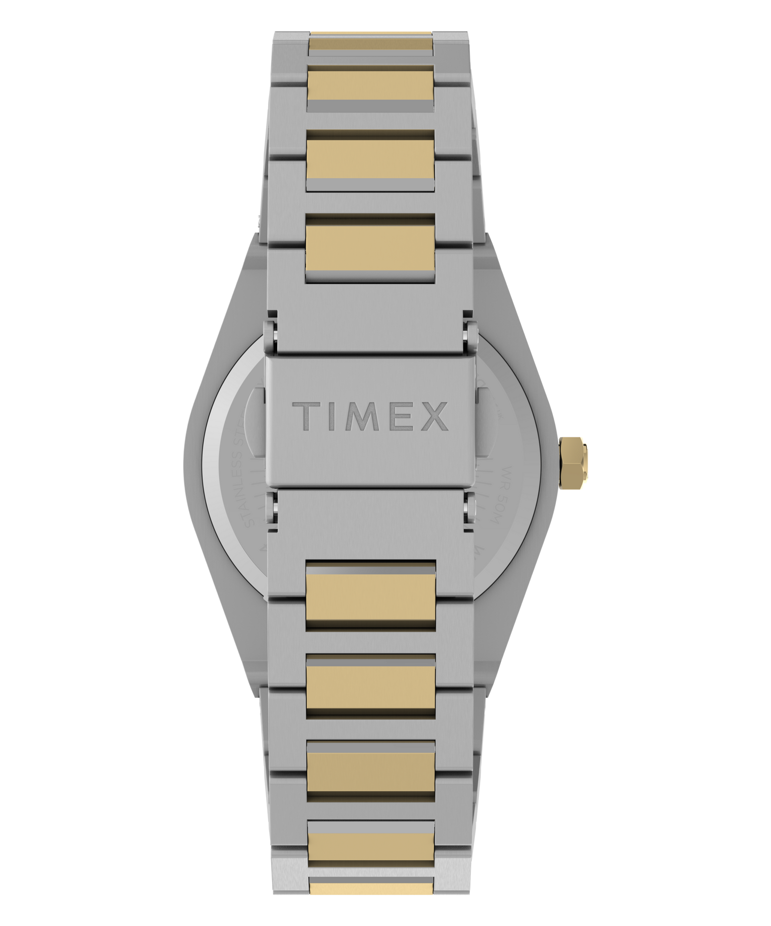 Q Timex Marbella 34mm Stainless Steel Bracelet Watch