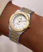 Q Timex Marbella 34mm Stainless Steel Bracelet Watch