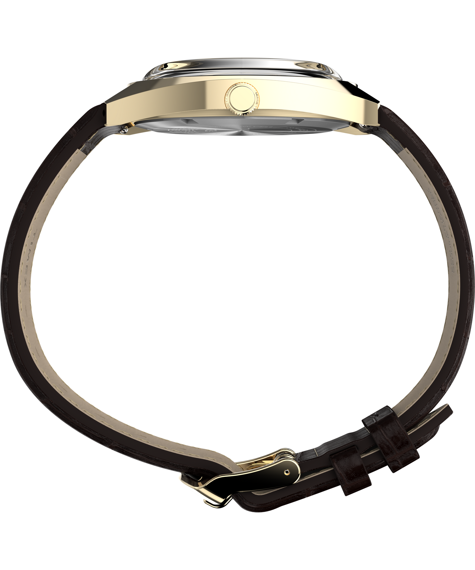 Timex® 1976 Rotary Phone Dial Reissue 37mm Leather Strap Watch