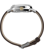 Marlin® GMT 40mm Leather Strap Watch