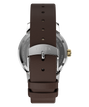 Marlin® GMT 40mm Leather Strap Watch