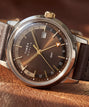 Marlin® GMT 40mm Leather Strap Watch