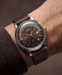 Marlin® GMT 40mm Leather Strap Watch