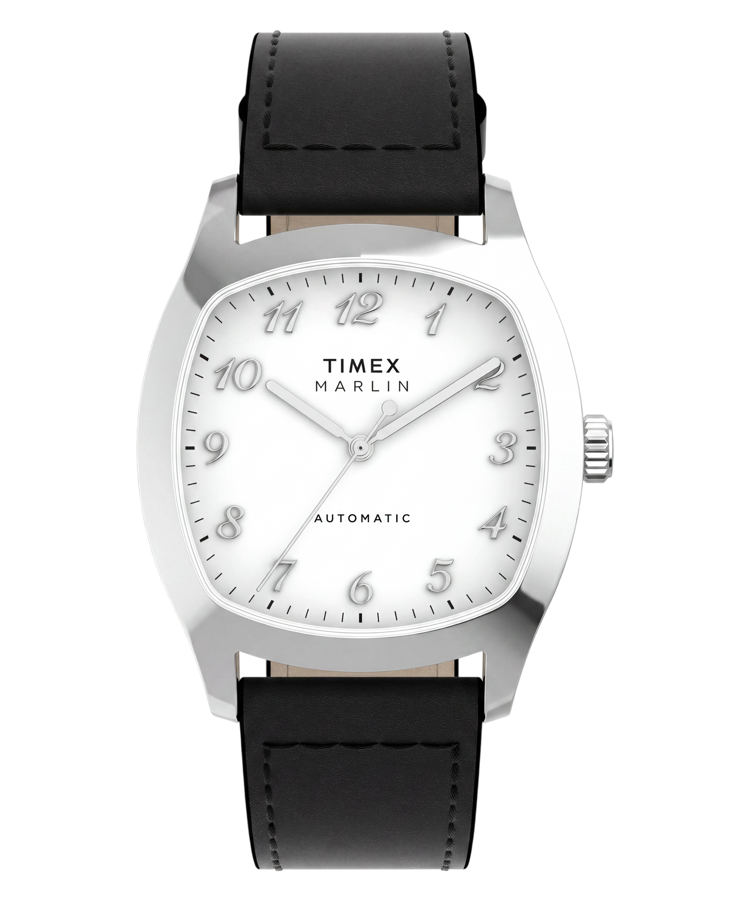Marlin® Chatham Automatic 36mm Leather Strap Watch