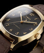 Marlin® Chatham Automatic 36mm Leather Strap Watch