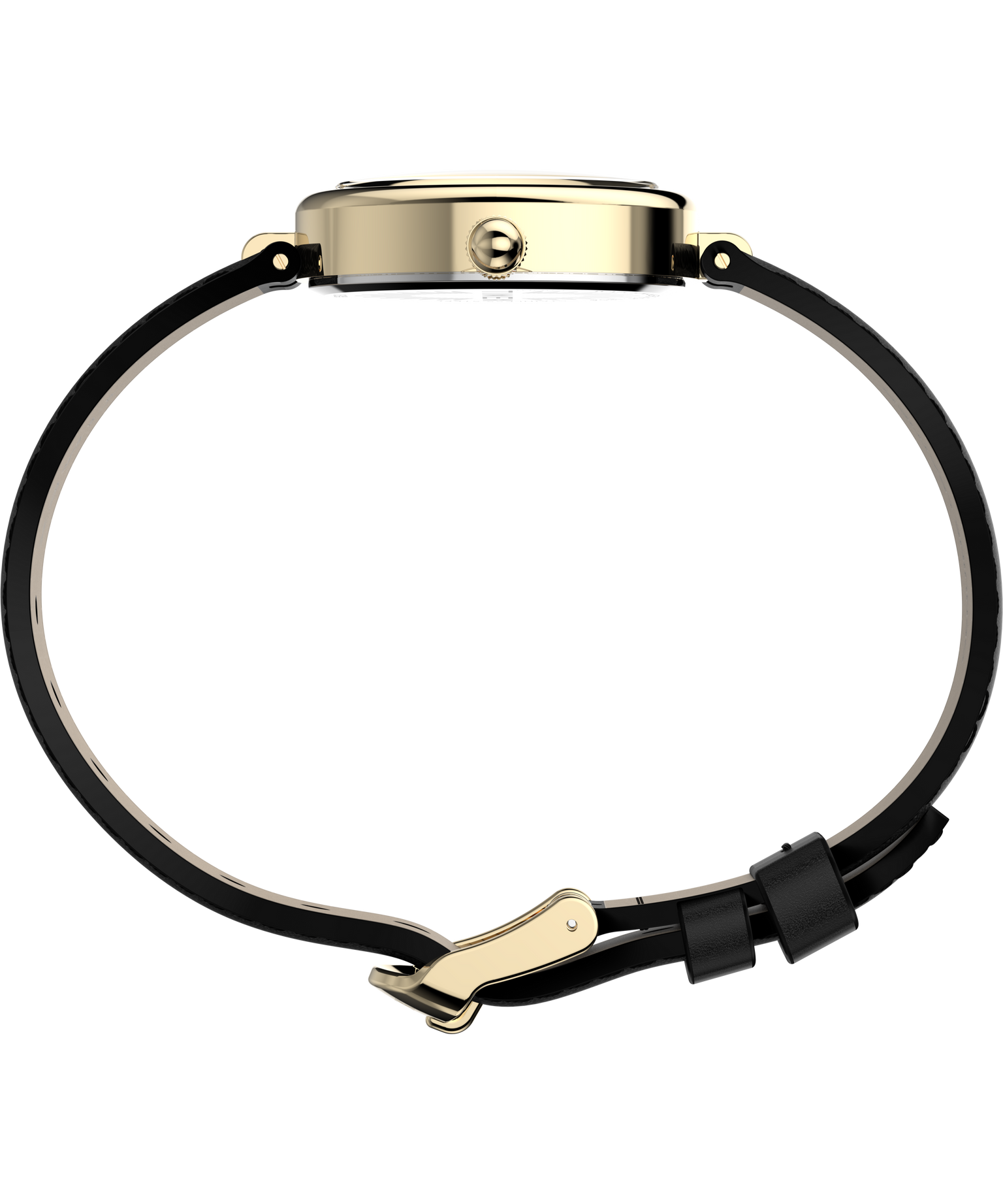 Cavatina® Luxe 22mm Leather Strap Watch