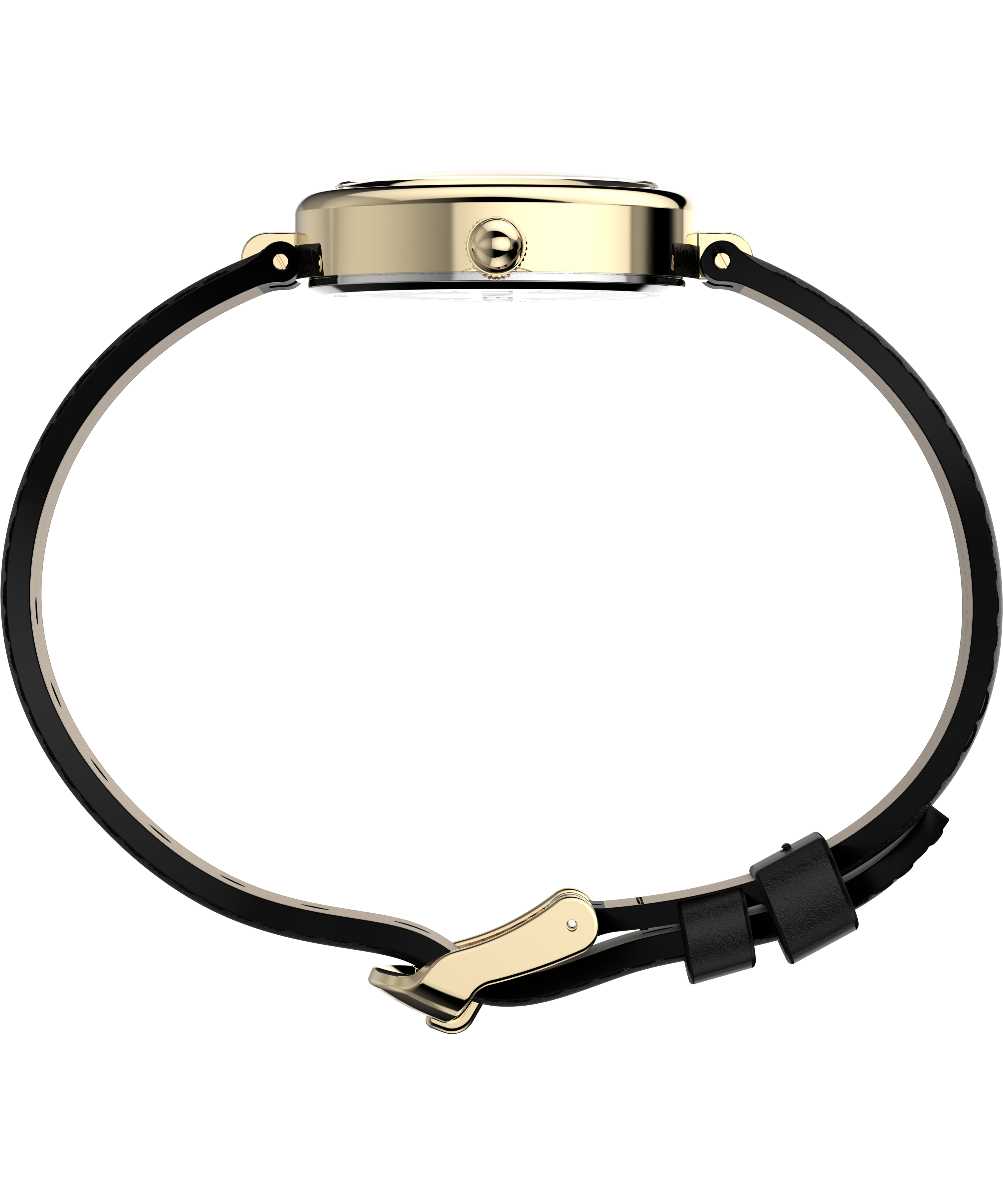 Cavatina® Luxe 22mm Leather Strap Watch