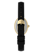 Cavatina® Luxe 22mm Leather Strap Watch