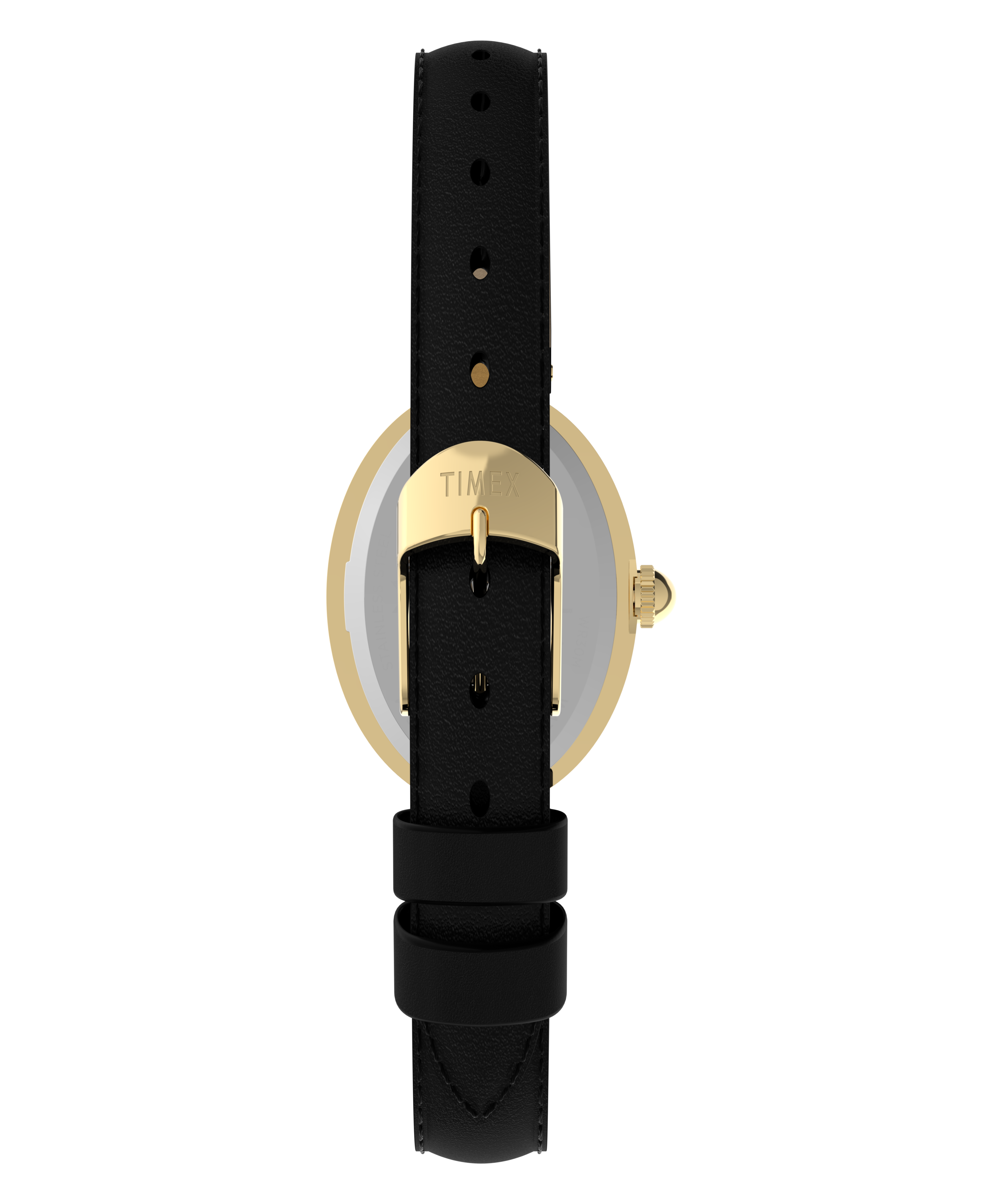 Cavatina® Luxe 22mm Leather Strap Watch