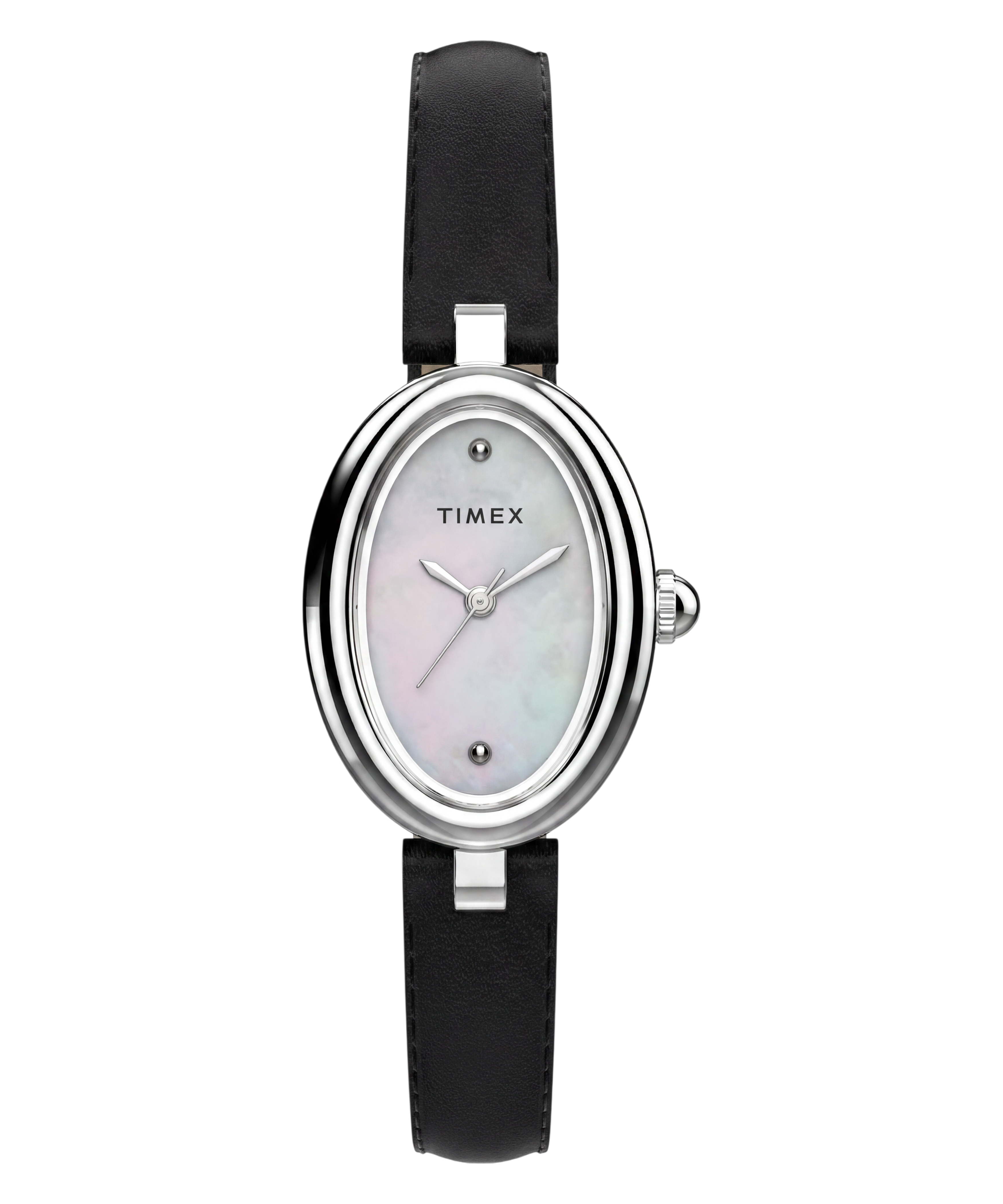 Cavatina® Luxe 22mm Leather Strap Watch