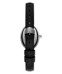 Cavatina® Luxe 22mm Leather Strap Watch