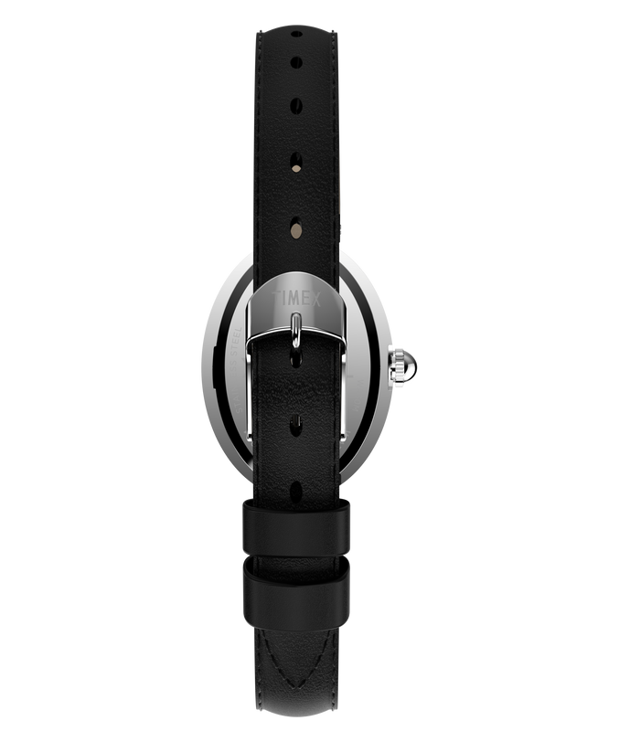 Cavatina® Luxe 22mm Leather Strap Watch