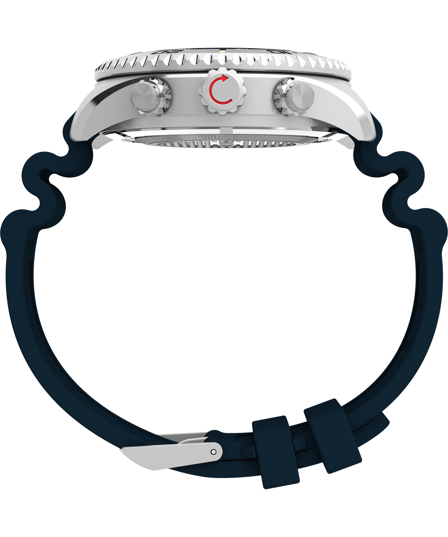 Deepwater IQ Depth Gauge 300 46mm HNBR Synthetic Rubber Strap Watch