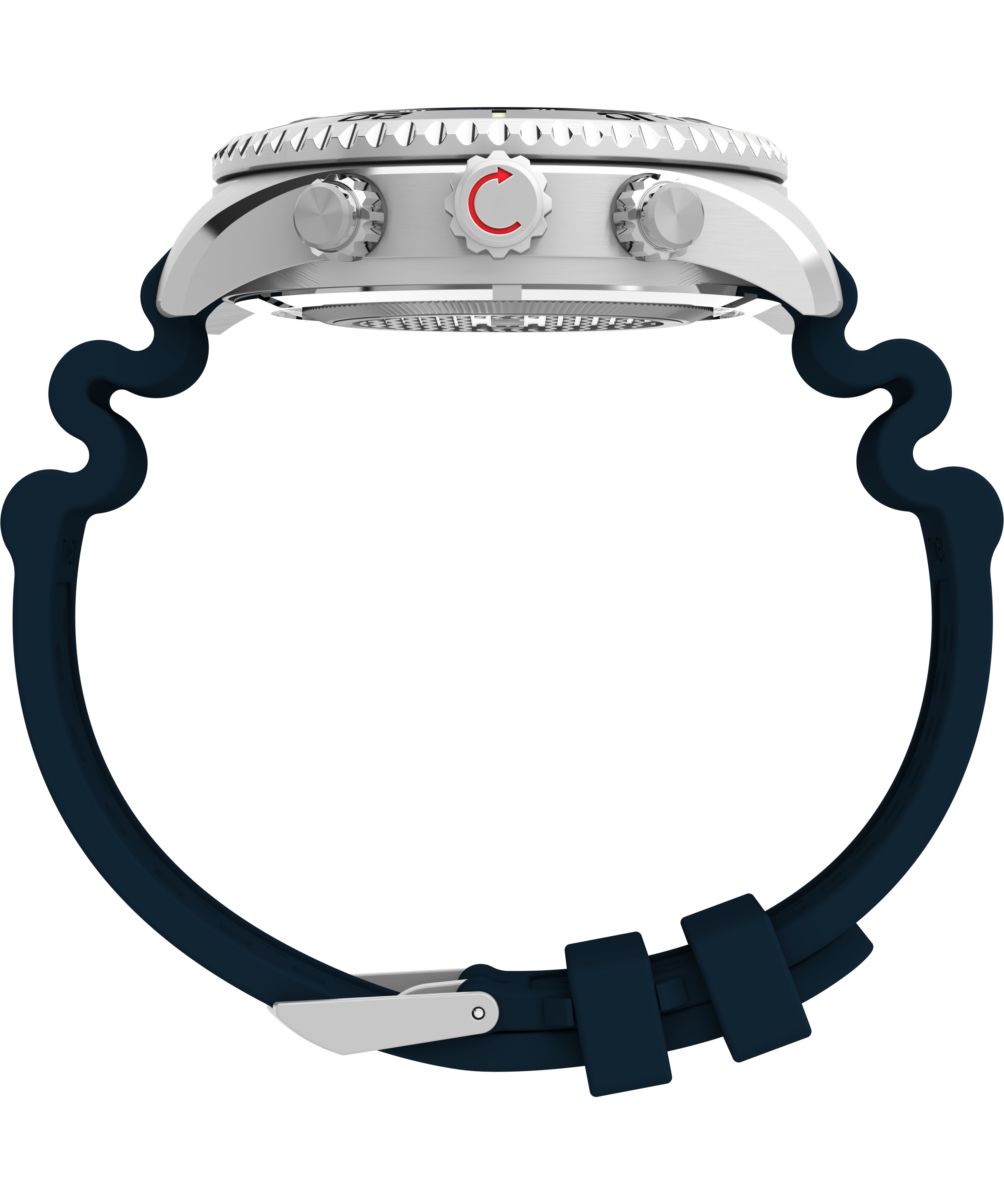 Deepwater IQ Depth Gauge 300 46mm HNBR Synthetic Rubber Strap Watch