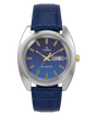 Timex 1976 Day Date Fume Reissue Inspired 37mm Leather Strap Watch