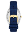 Timex 1976 Day Date Fume Reissue Inspired 37mm Leather Strap Watch