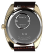 Timex 1976 Day Date Fume Reissue Inspired 37mm Leather Strap Watch