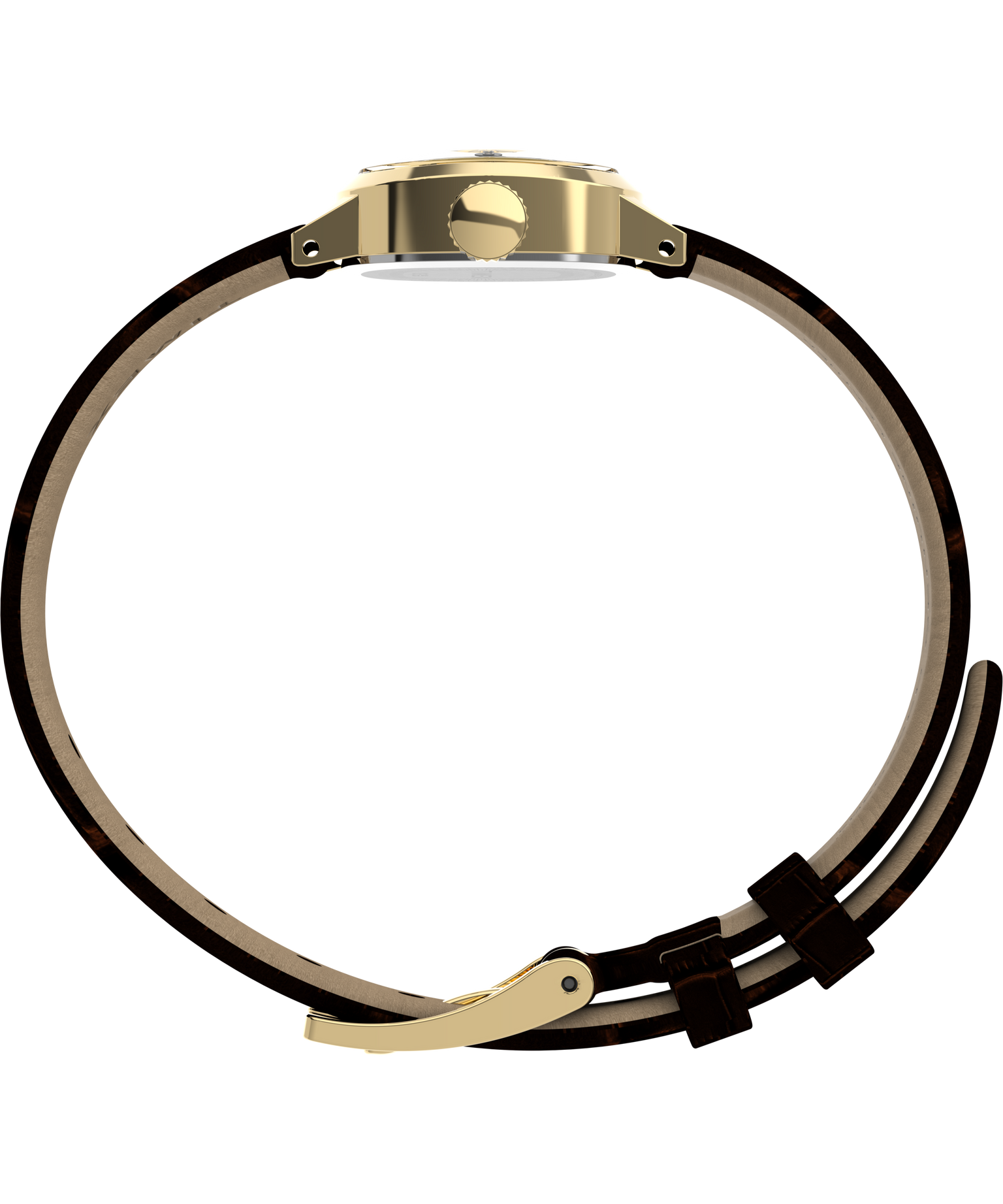 Cavatina® Mini 17mm Leather Strap Watch