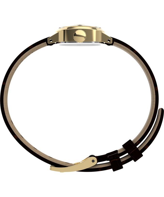 Cavatina® Mini 17mm Leather Strap Watch