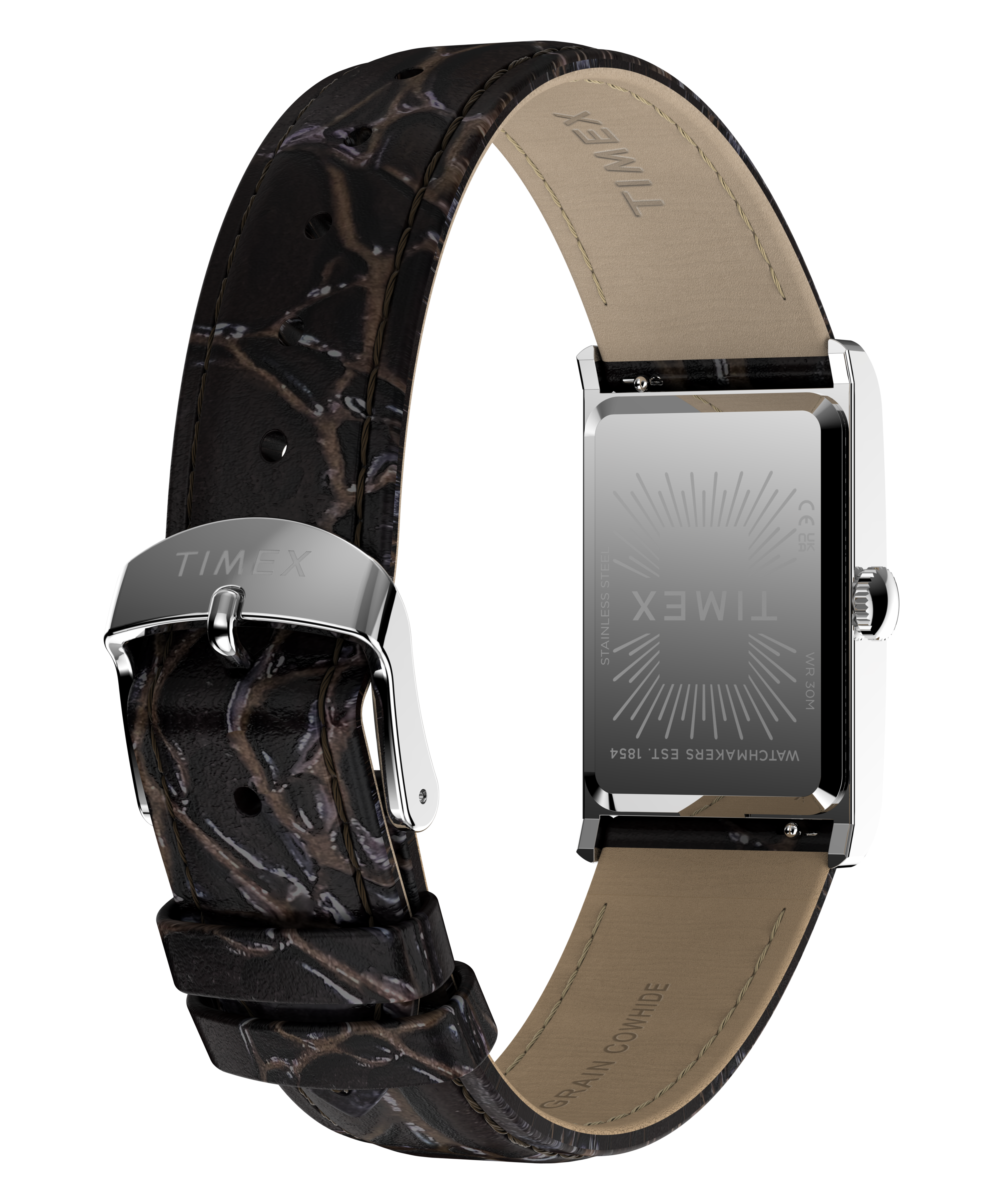 Timex 1976 Lexington Reissue Inspired 21mm Leather Strap Watch
