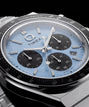Q Timex Chronograph 40mm Stainless Steel Bracelet Watch