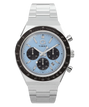 Q Timex Chronograph 40mm Stainless Steel Bracelet Watch