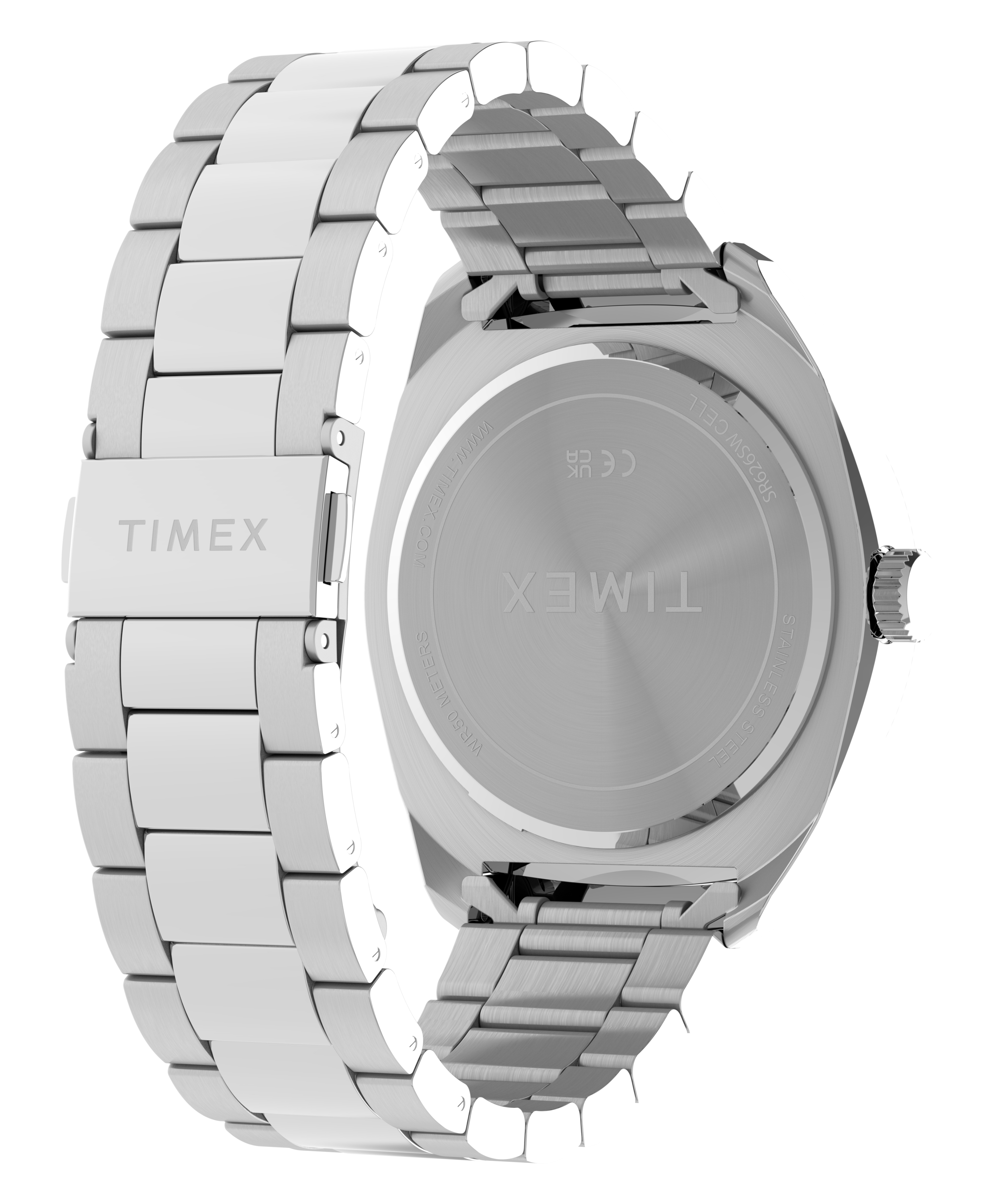 Weston 45mm Stainless Steel Bracelet Watch