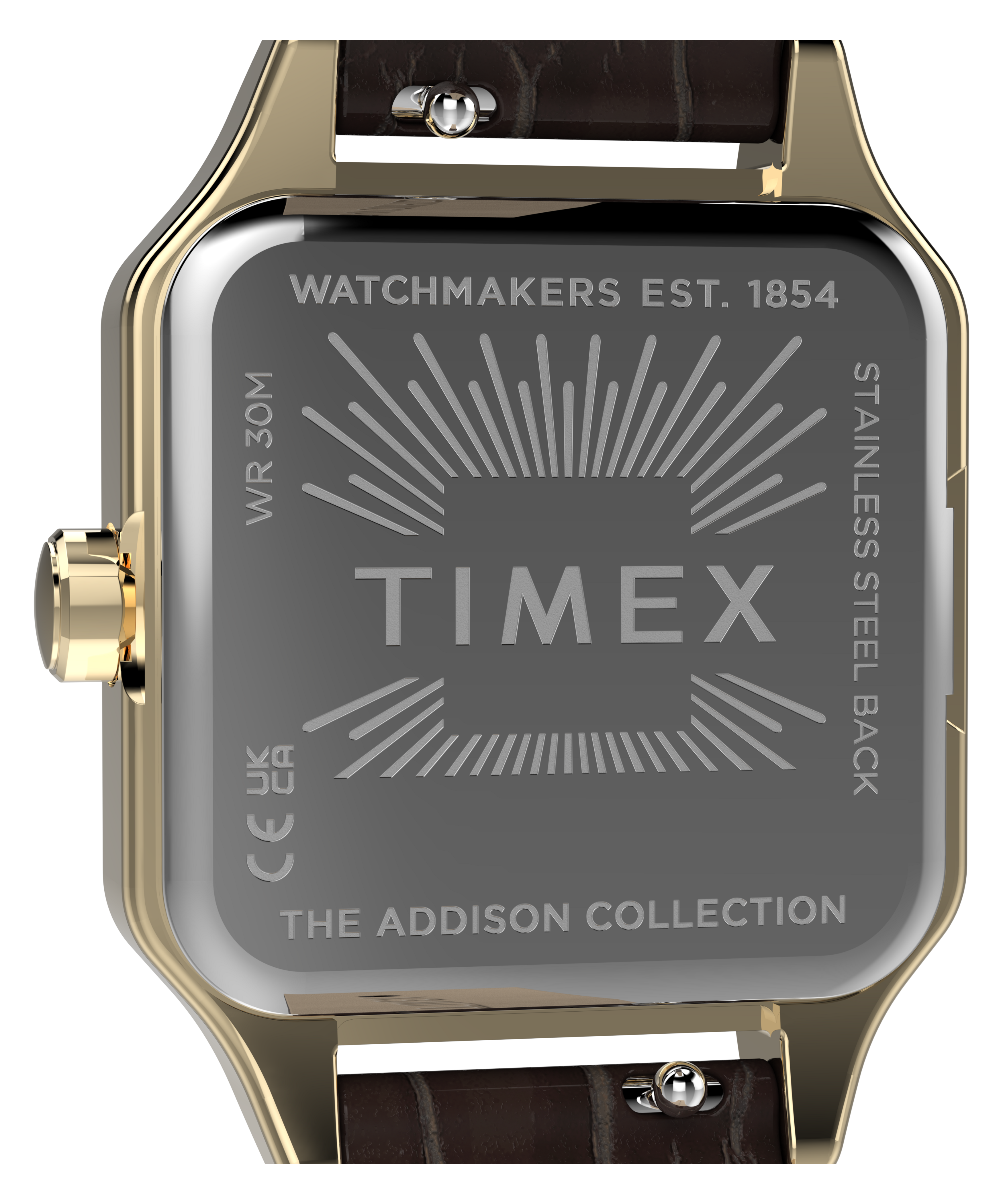 Addison 23mm Leather Strap Watch