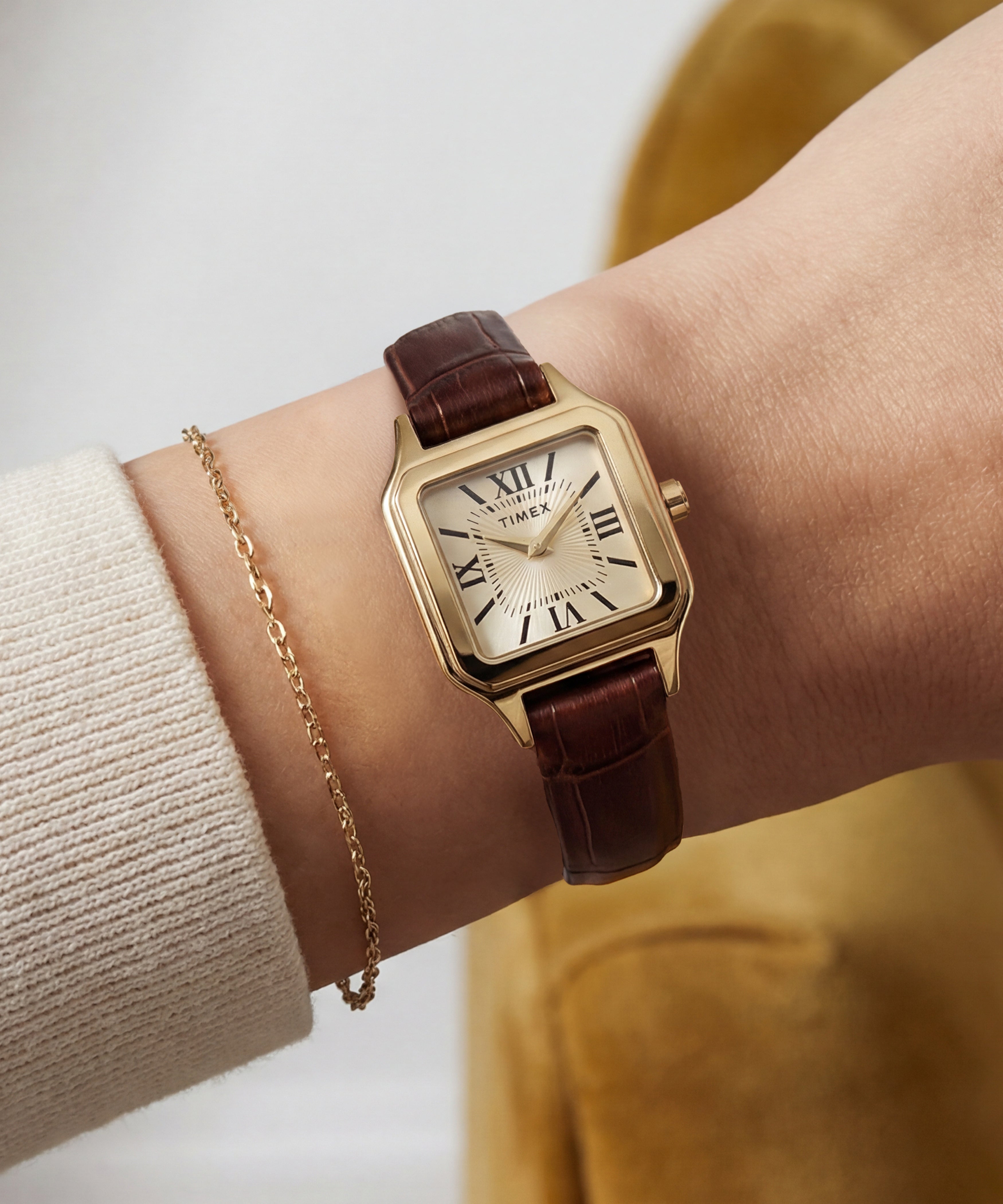 Addison 23mm Leather Strap Watch