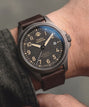 Expedition® Field Post Automatic 41mm Leather Strap Watch