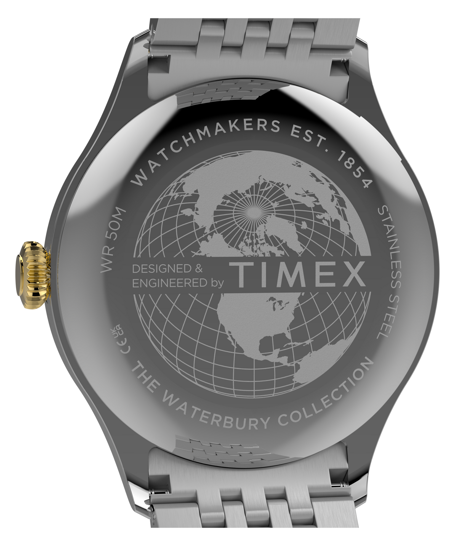 Waterbury Classic 39mm Stainless Steel Bracelet Watch