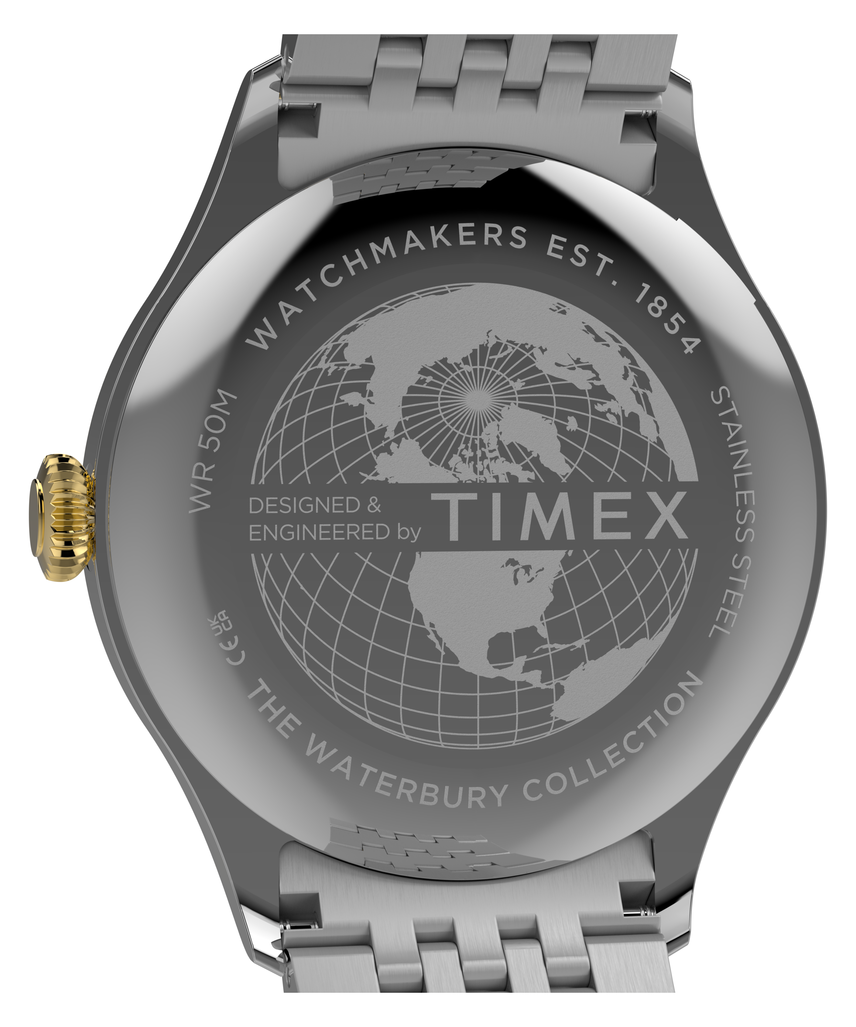Waterbury Classic 39mm Stainless Steel Bracelet Watch