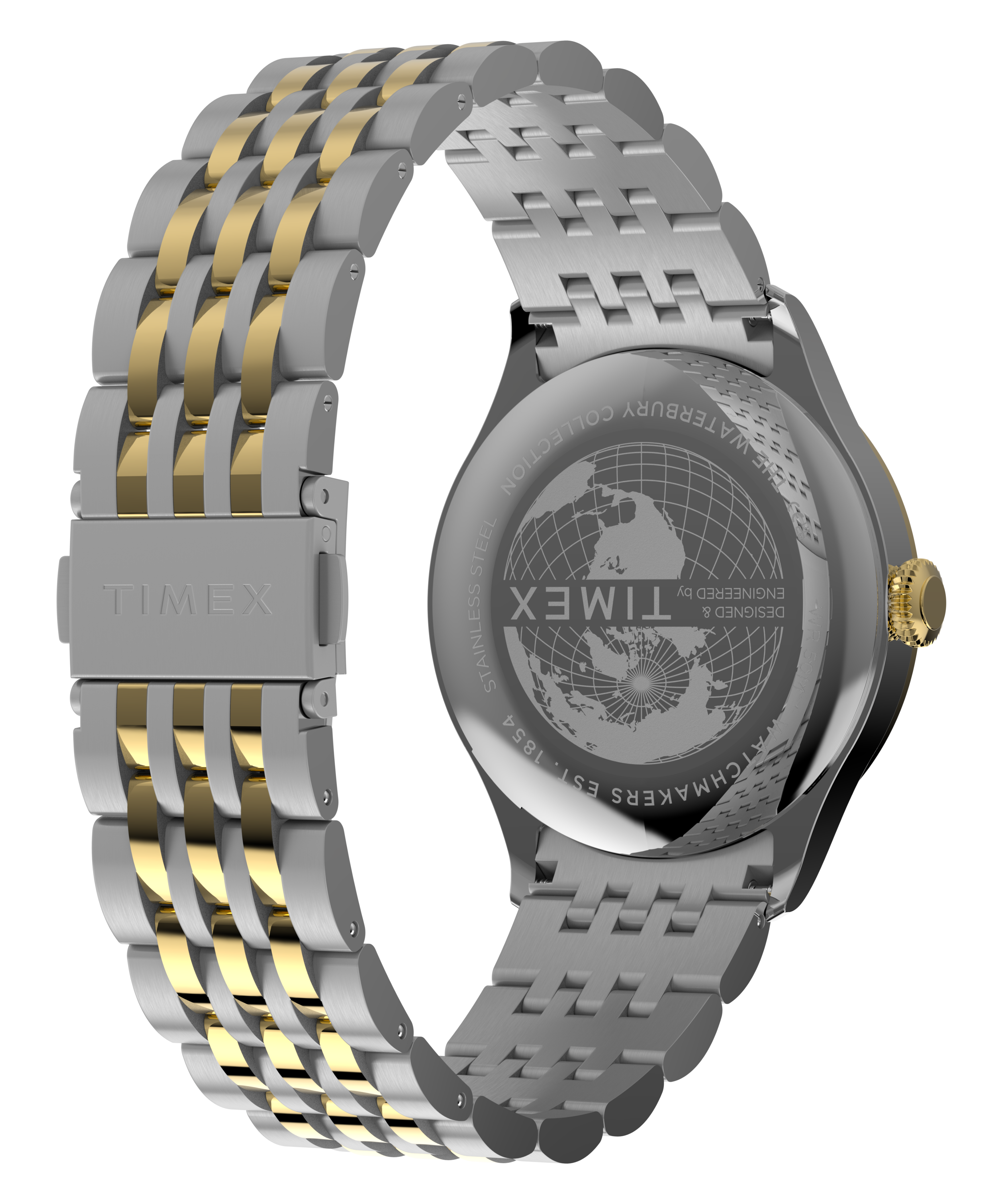 Waterbury Classic 39mm Stainless Steel Bracelet Watch