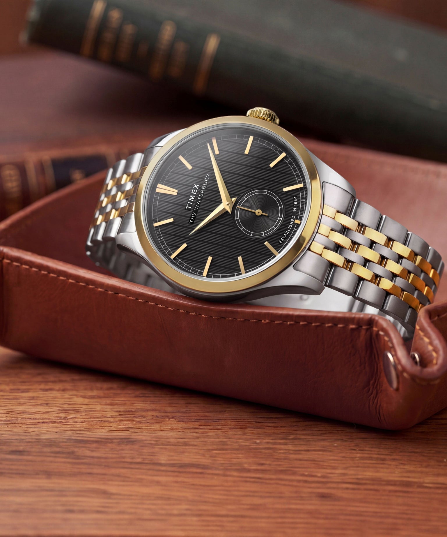 Waterbury Classic 39mm Stainless Steel Bracelet Watch