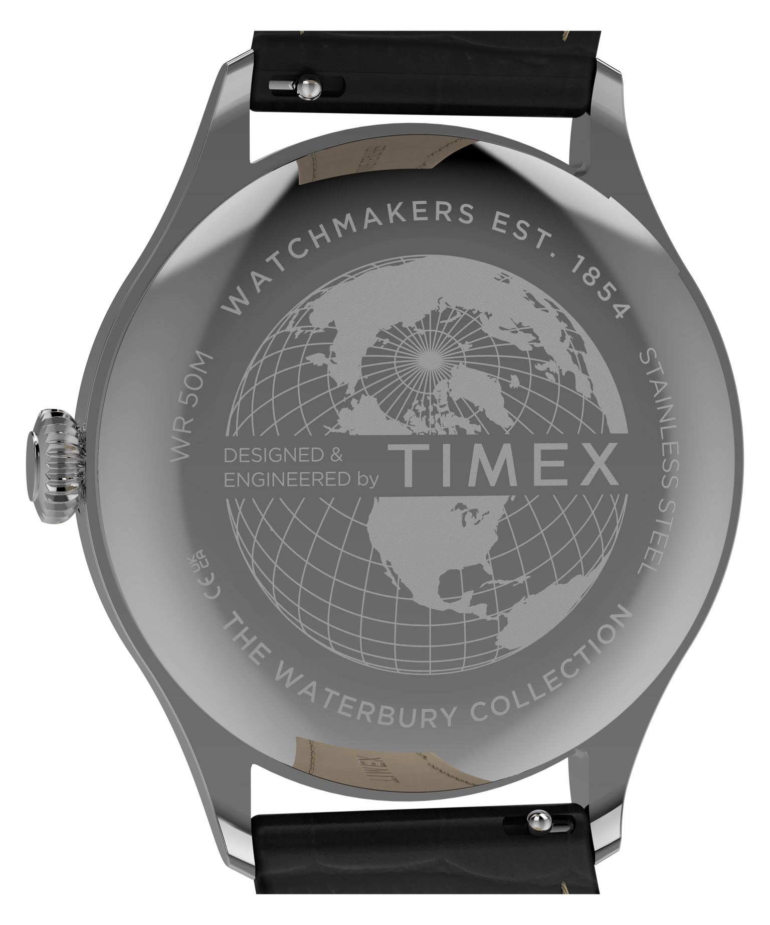Waterbury Classic 39mm Leather Strap Watch
