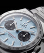 Q Timex Continental Chronograph 36mm Stainless Steel Bracelet Watch