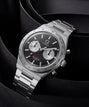 Q Timex Continental Chronograph 36mm Stainless Steel Bracelet Watch